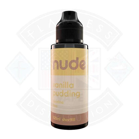 Nude Eliquids Vanilla Pudding 100ml E-liquid - Flawless Vape Shop