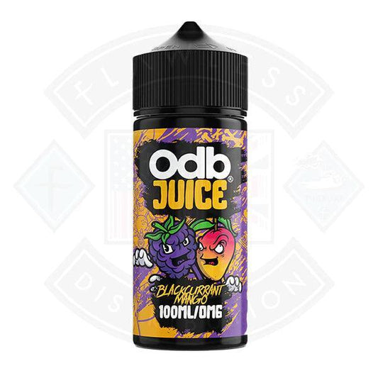 ODB Juice - Blackcurrant Mango 0mg 100ml Shortfill - Flawless Vape Shop