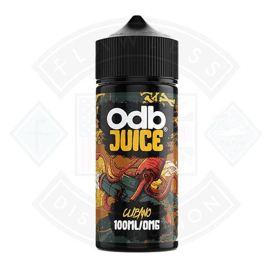 ODB Juice - Cubano 0mg 100ml Shortfill - Flawless Vape Shop