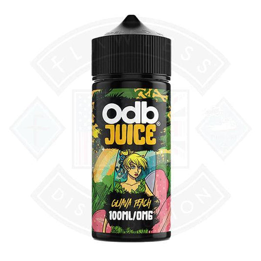 ODB Juice - Guava Peach 0mg 100ml Shortfill - Flawless Vape Shop