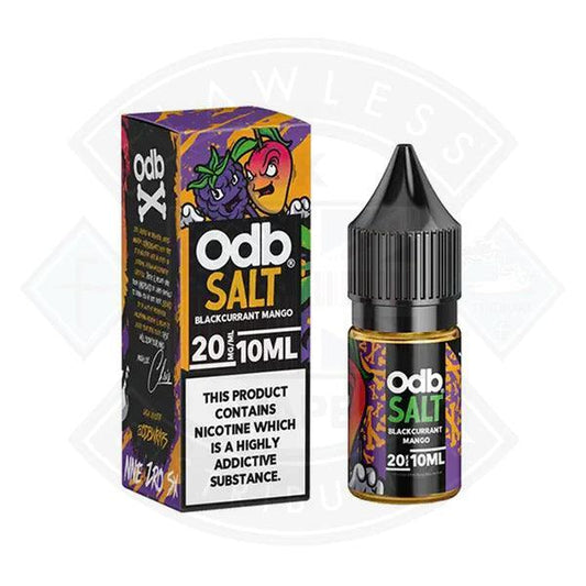 ODB Juice Salt - Blackcurrant Mango 10ml E-liquid - Flawless Vape Shop