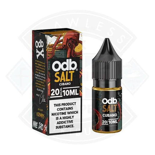 ODB Juice Salt - Cubano 10ml E-liquid - Flawless Vape Shop