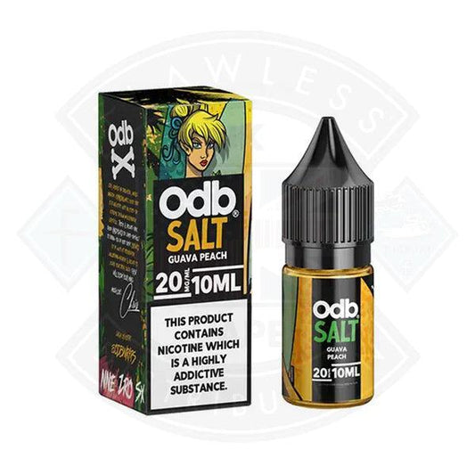 ODB Juice Salt - Guava Peach 10ml E-liquid - Flawless Vape Shop