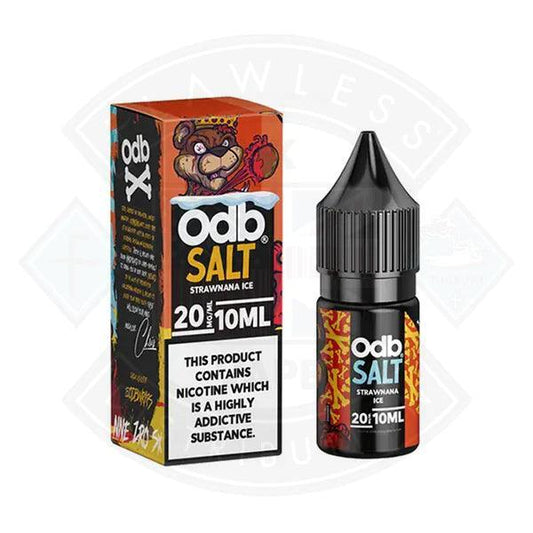 ODB Juice Salt - Strawnana Ice 10ml E-liquid - Flawless Vape Shop