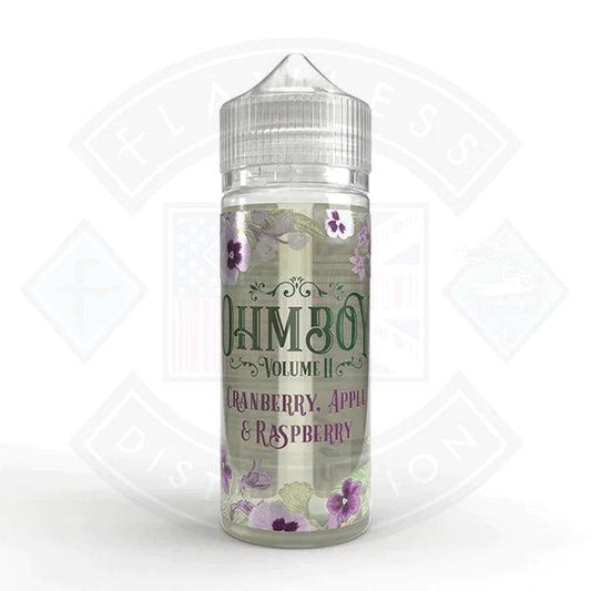 Ohm Boy - Volume II - Cranberry, Apple and Raspberry Shortfill 0mg 100ml - Flawless Vape Shop