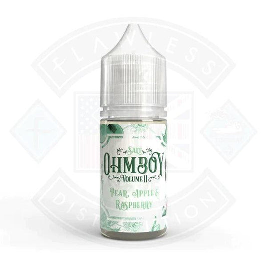 Ohm Boy - Volume II - Pear, Apple & Raspberry 10ml Salt - Flawless Vape Shop