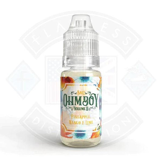 Ohm Boy - Volume II - Pineapple, Mango & Lime 10ml Salt - Flawless Vape Shop