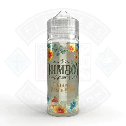 Ohm Boy - Volume II - Pineapple, Mango & Lime Shortfill 0mg 100ml - Flawless Vape Shop