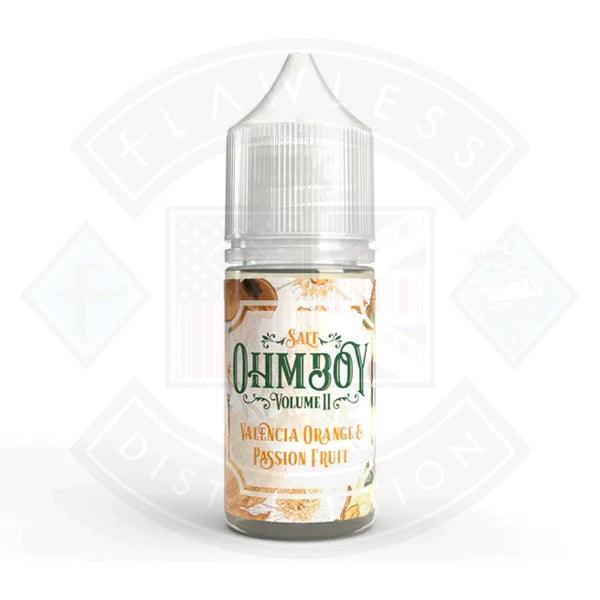 Ohm Boy - Volume II - Valencia Orange & Passion Fruit 10ml Salt - Flawless Vape Shop