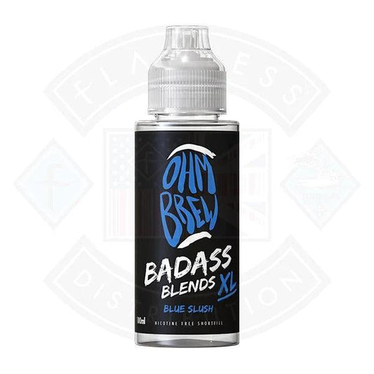 Ohm Brew Badass Blends Blue Slush 100ml E-liquid - Flawless Vape Shop