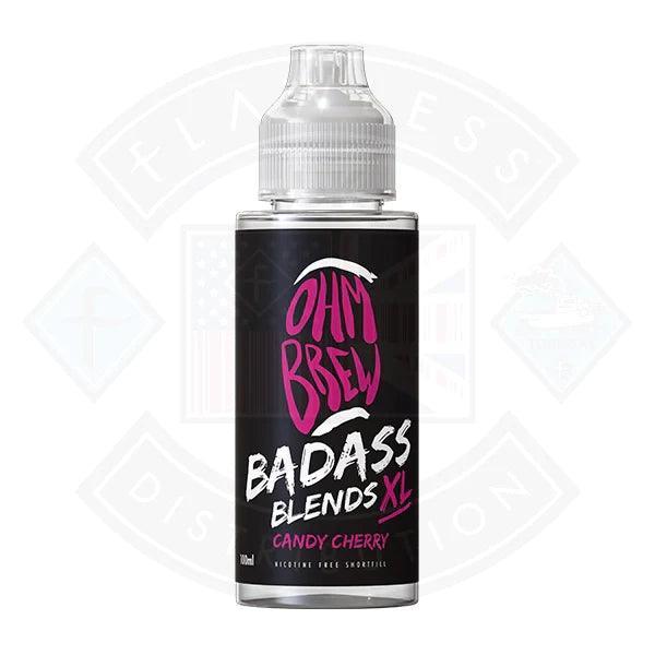 Ohm Brew Badass Blends Candy Cherry 100ml E-liquid - Flawless Vape Shop