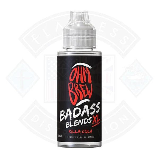 Ohm Brew Badass Blends Killa Kola 100ml E-liquid - Flawless Vape Shop