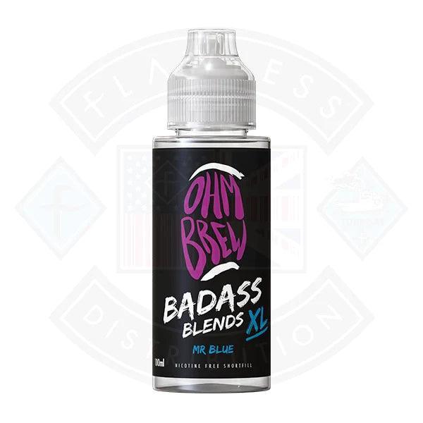 Ohm Brew Badass Blends Mr Blue 100ml E-liquid - Flawless Vape Shop