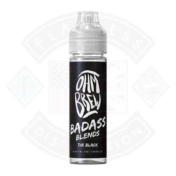 Ohm Brew Badass Blends The Black 50ml E-liquid - Flawless Vape Shop