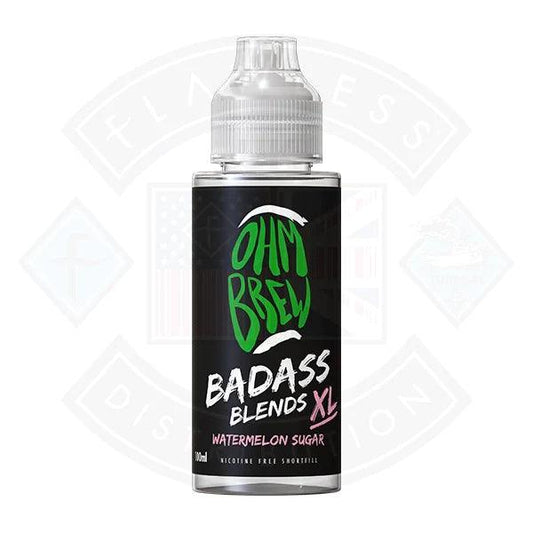 Ohm Brew Badass Blends Watermelon Sugar 100ml E-liquid - Flawless Vape Shop