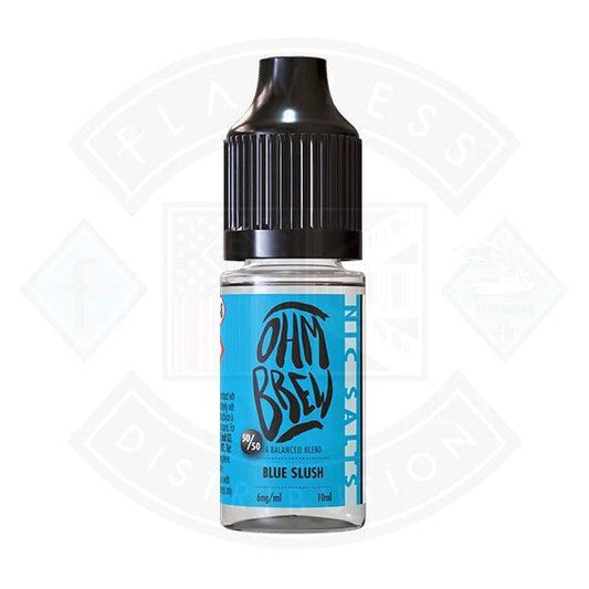 Ohm Brew Balance Blends Blue Slush 10ml Nic Salt - Flawless Vape Shop