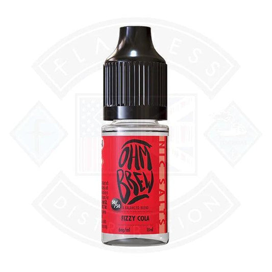 Ohm Brew Balance Blends Fizzy Cherry Cola 10ml Nic Salt - Flawless Vape Shop