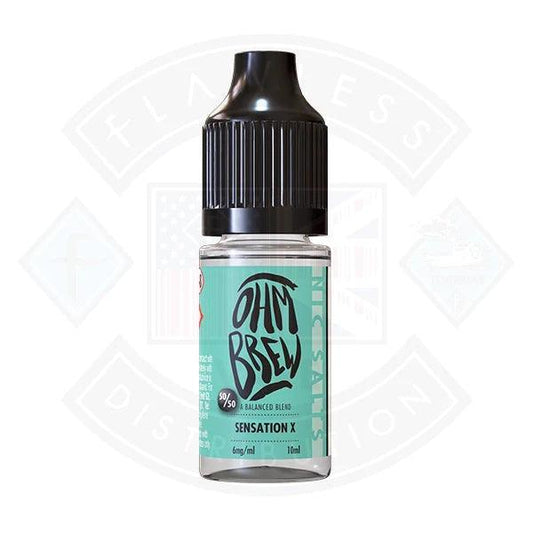 Ohm Brew Balance Blends Sensation X 10ml Nic Salt - Flawless Vape Shop