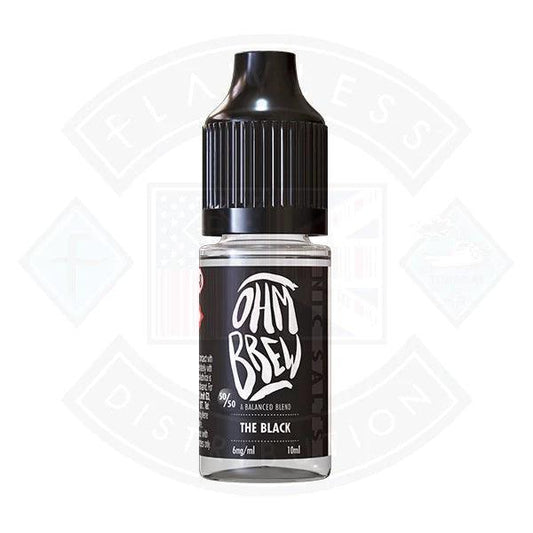 Ohm Brew Balance Blends The Black 10ml Nic Salt - Flawless Vape Shop