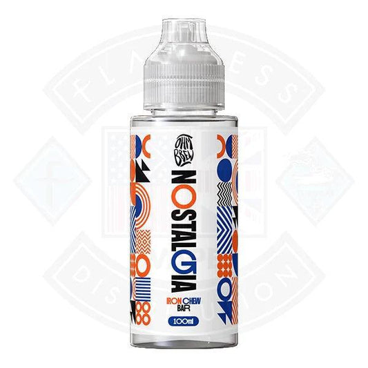 Ohm Brew Nostalgia - Iron Chew Bar 0mg 100ml E-liquid - Flawless Vape Shop