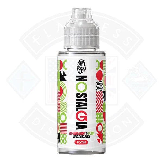 Ohm Brew Nostalgia - Strawberry & Kiwi Space Rocks 0mg 100ml E-liquid - Flawless Vape Shop