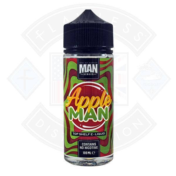 One Hit Wonder Man Series Apple Man 0mg 100ml Shortfill - Flawless Vape Shop