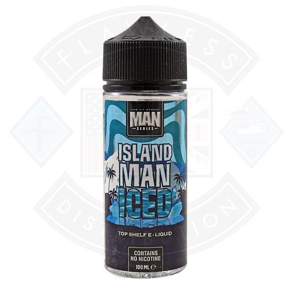 One Hit Wonder Man Series Island Man Iced 0mg 100ml Shortfill - Flawless Vape Shop