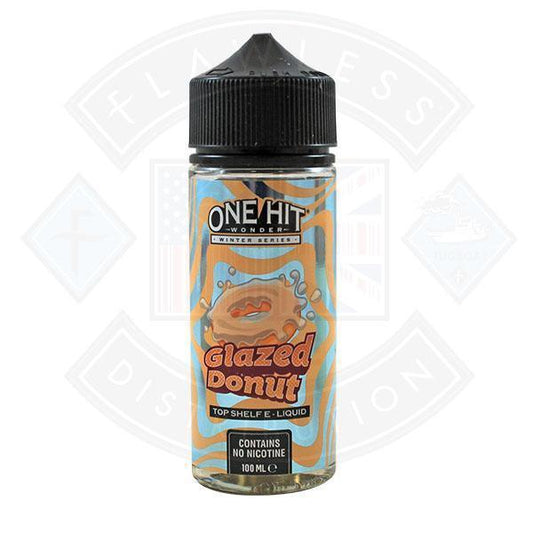 One Hit Wonder Winter Series Glazed Donut 0mg 100ml Shortfill - Flawless Vape Shop