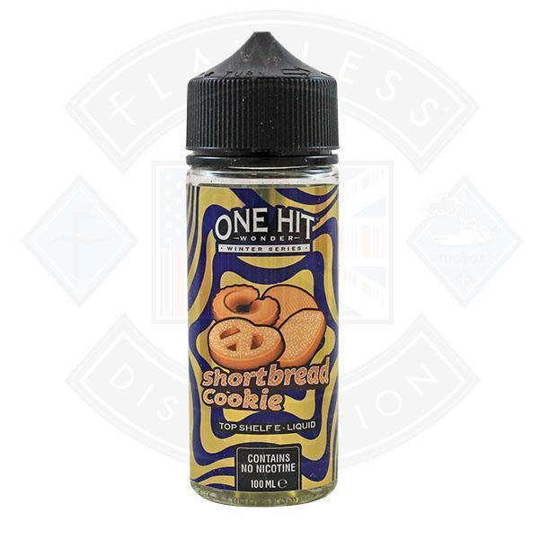 One Hit Wonder Winter Series Shortbread Cookie 0mg 100ml Shortfill - Flawless Vape Shop