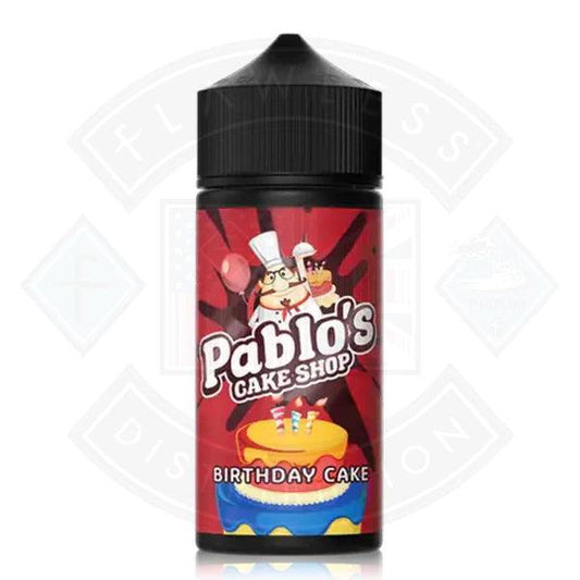 Pablo's Cake Shop - Birthday Cake 100ml Shortfill - Flawless Vape Shop