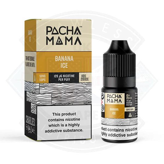 Pacha Mama Salts - Banana ICE 10ml - Flawless Vape Shop