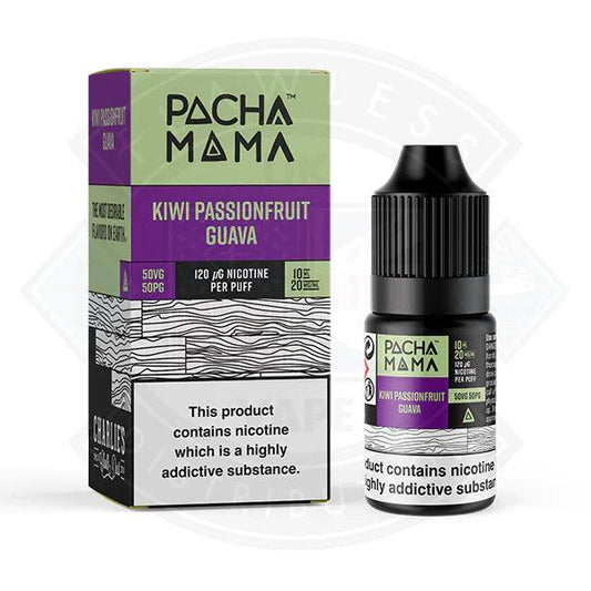 Pacha Mama Salts - Kiwi Passionfruit Guava 10ml - Flawless Vape Shop