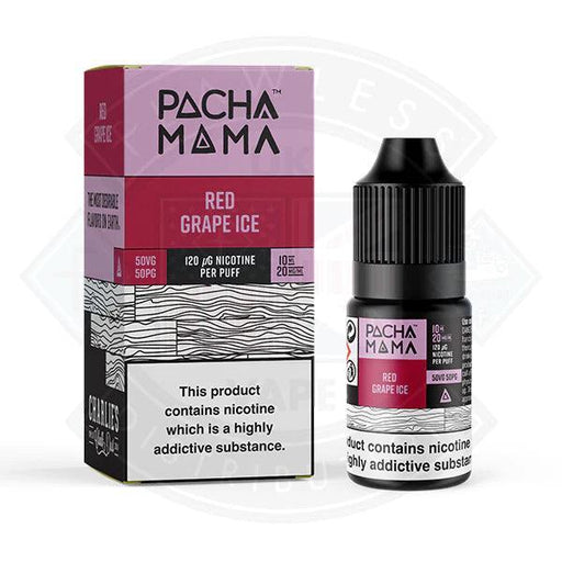 Pacha Mama Salts - Red Grape ICE 10ml - Flawless Vape Shop