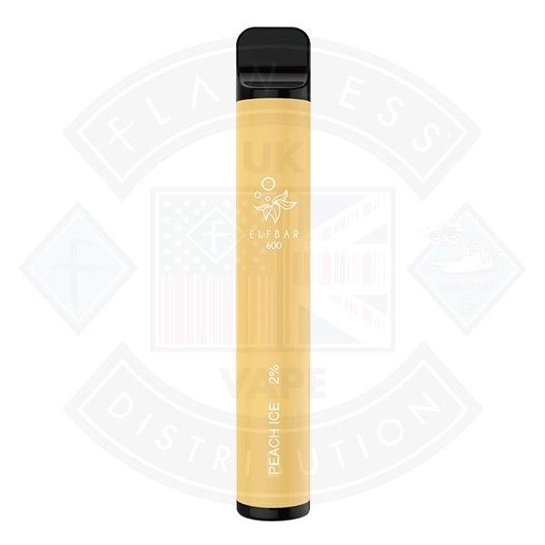 Peach Ice Elf Bar Disposable Vape - Flawless Vape Shop