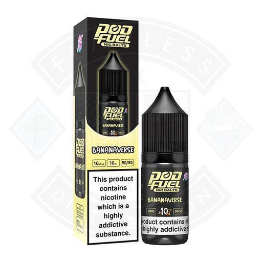 Pod Fuel - Bananaverse Nic Salt 10ml - Flawless Vape Shop