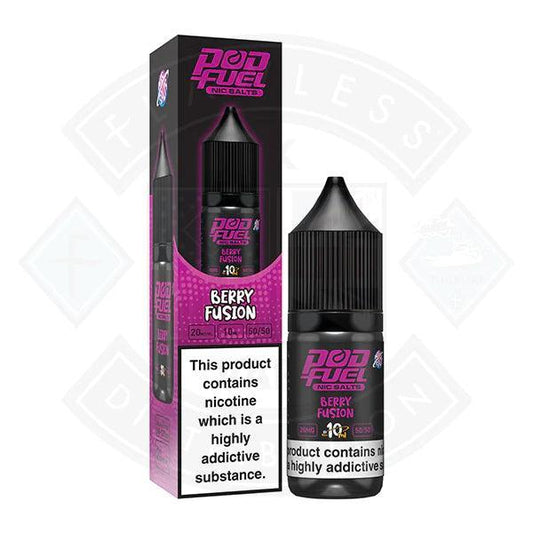 Pod Fuel - Berry Fusion Nic Salt 10ml - Flawless Vape Shop