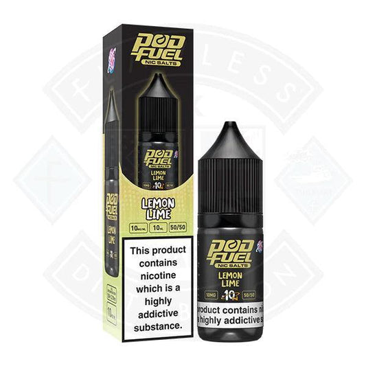 Pod Fuel - Lemon Lime Nic Salt 10ml - Flawless Vape Shop