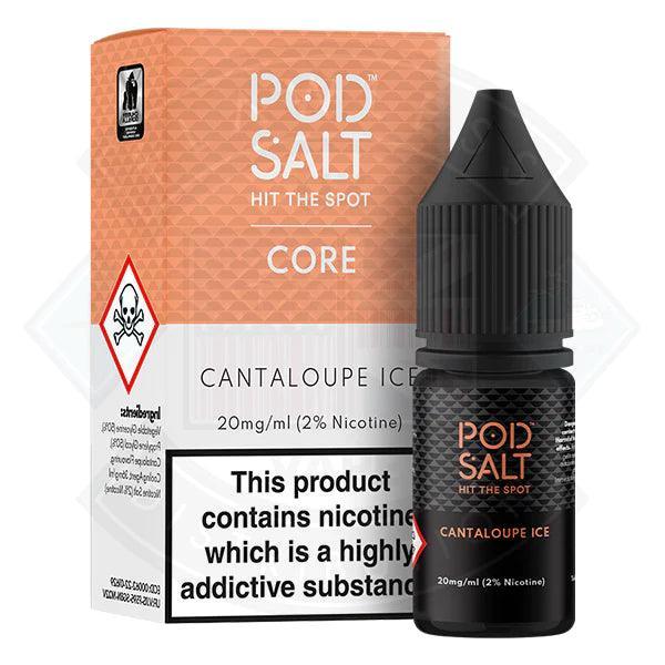 Pod Salt Cantaloupe Ice 10ml E-Liquid - Flawless Vape Shop