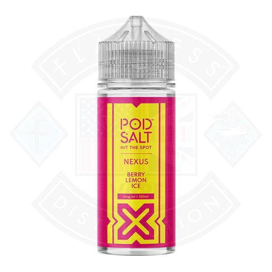 Pod Salt Nexus Berry Lemon Ice 0mg 100ml E-liquid - Flawless Vape Shop