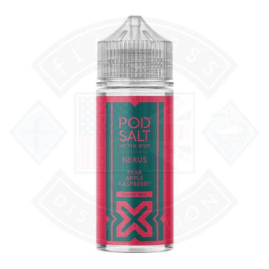 Pod Salt Nexus Pear Apple Raspberry 0mg 100ml E-liquid - Flawless Vape Shop