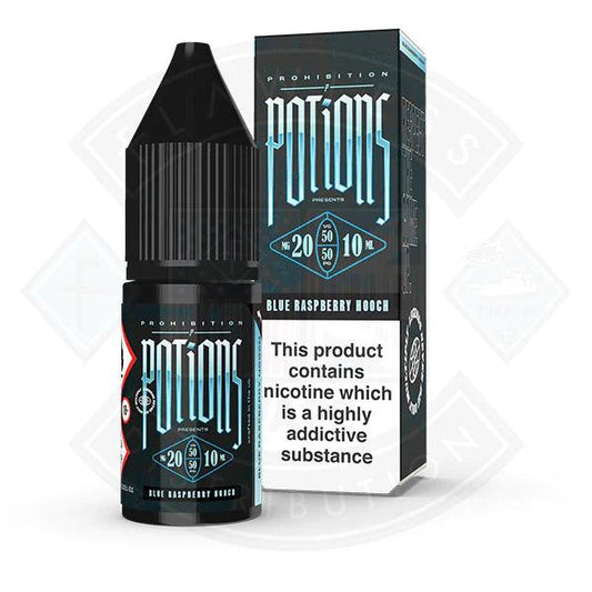 Potions - Blue Raspberry Hooch Salt 10ml E-liquid - Flawless Vape Shop
