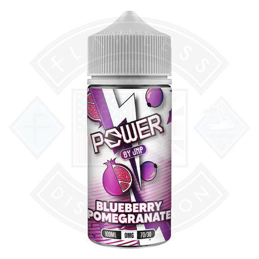 Power by Juice N Power Blueberry Pomegranate 0mg 100ml Shortfill - Flawless Vape Shop