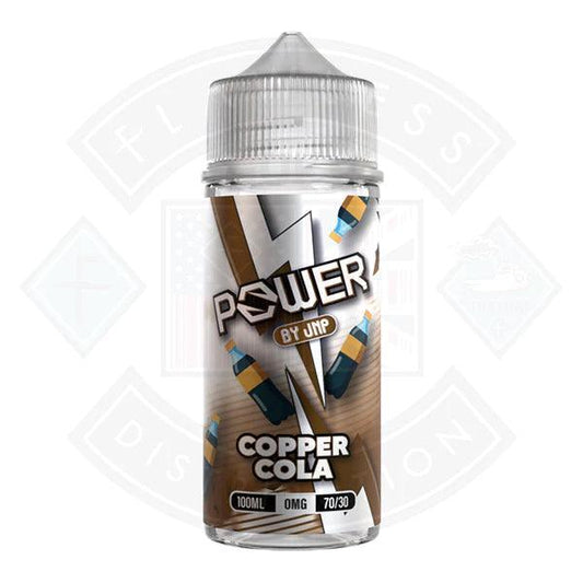 Power by Juice N Power Copper Cola 0mg 100ml Shortfill - Flawless Vape Shop