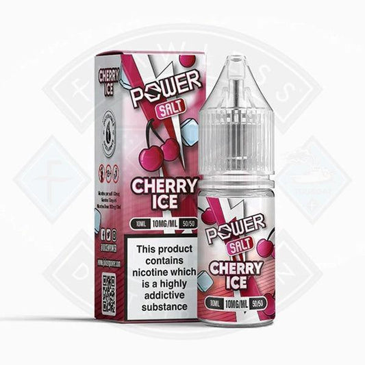 Power Salt by Juice N Power Cherry Ice 10ml - Flawless Vape Shop