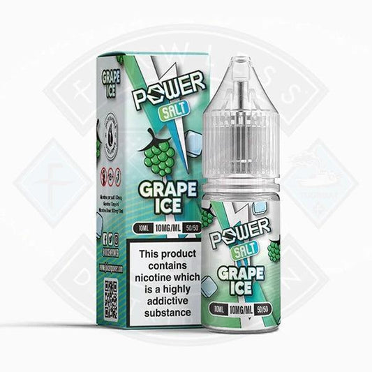 Power Salt by Juice N Power Grape Ice 10ml - Flawless Vape Shop