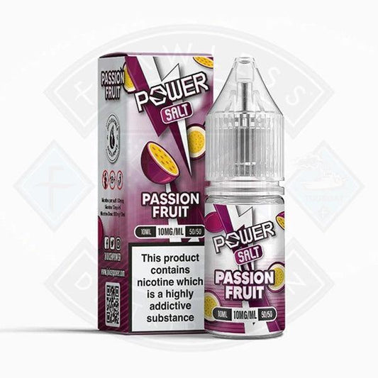 Power Salt by Juice N Power Passion Fruit 10ml - Flawless Vape Shop