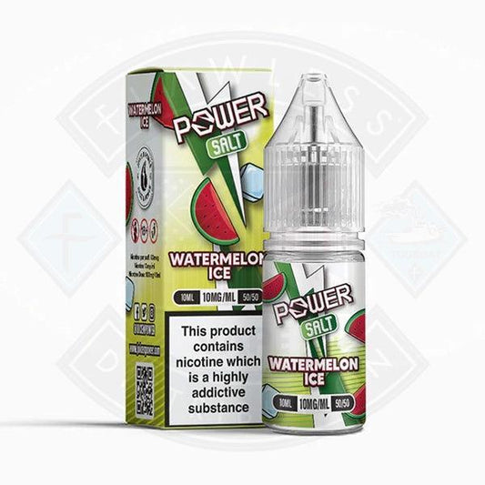 Power Salt by Juice N Power Watermelon Ice 10ml - Flawless Vape Shop