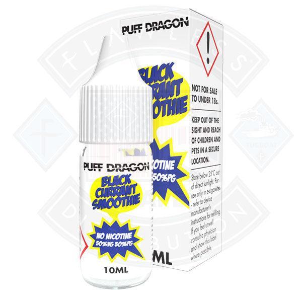 Puff Dragon Blackcurrant Smoothie E liquid 10ml - Flawless Vape Shop