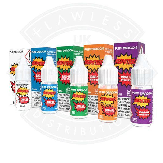 Puff Dragon Redster E liquid 10ml - Flawless Vape Shop