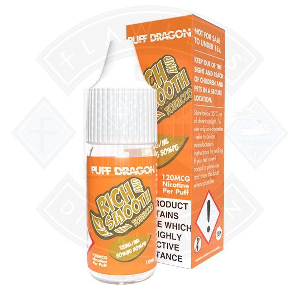 Puff Dragon Rich and Smooth Tobacco E liquid 10ml - Flawless Vape Shop